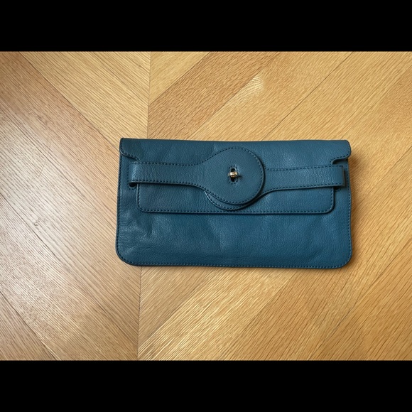 Balenciaga Paris Blue Clutch (Authentic) - Picture 3 of 4